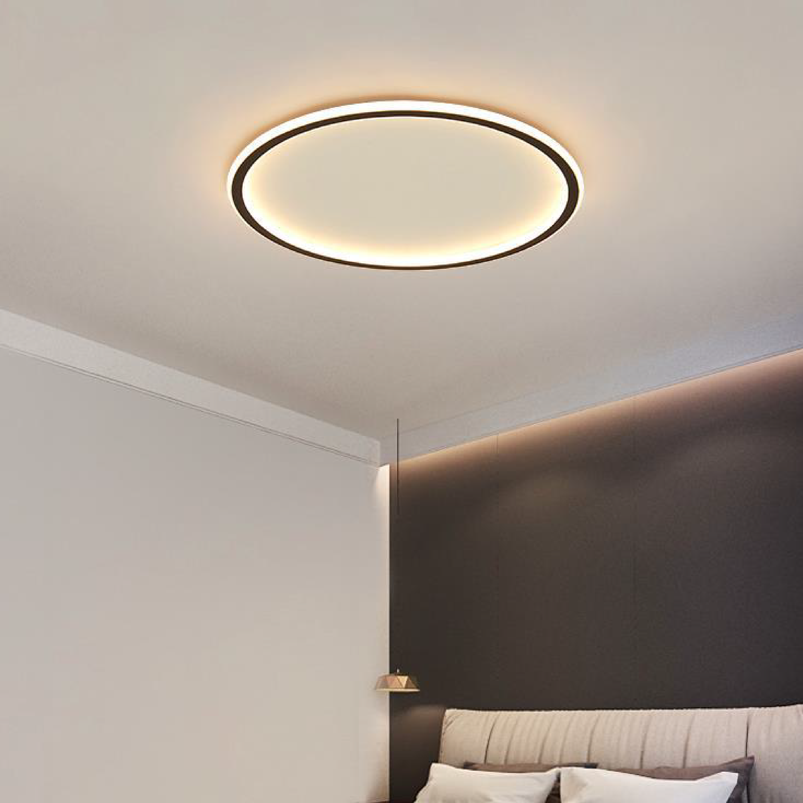 Mysaglobe Round Ceiling Light in Scandinavian Design