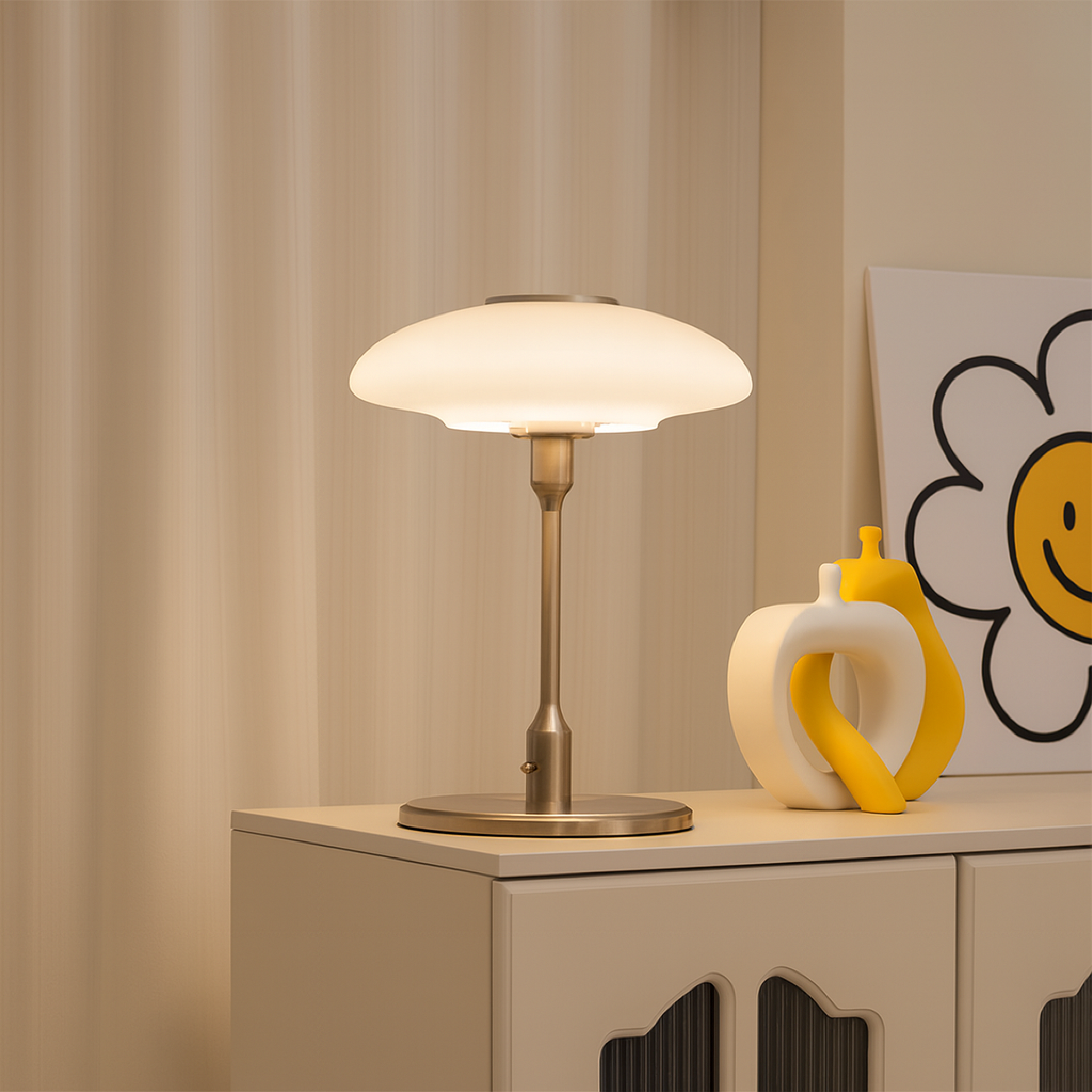 Swedish designer table lamp