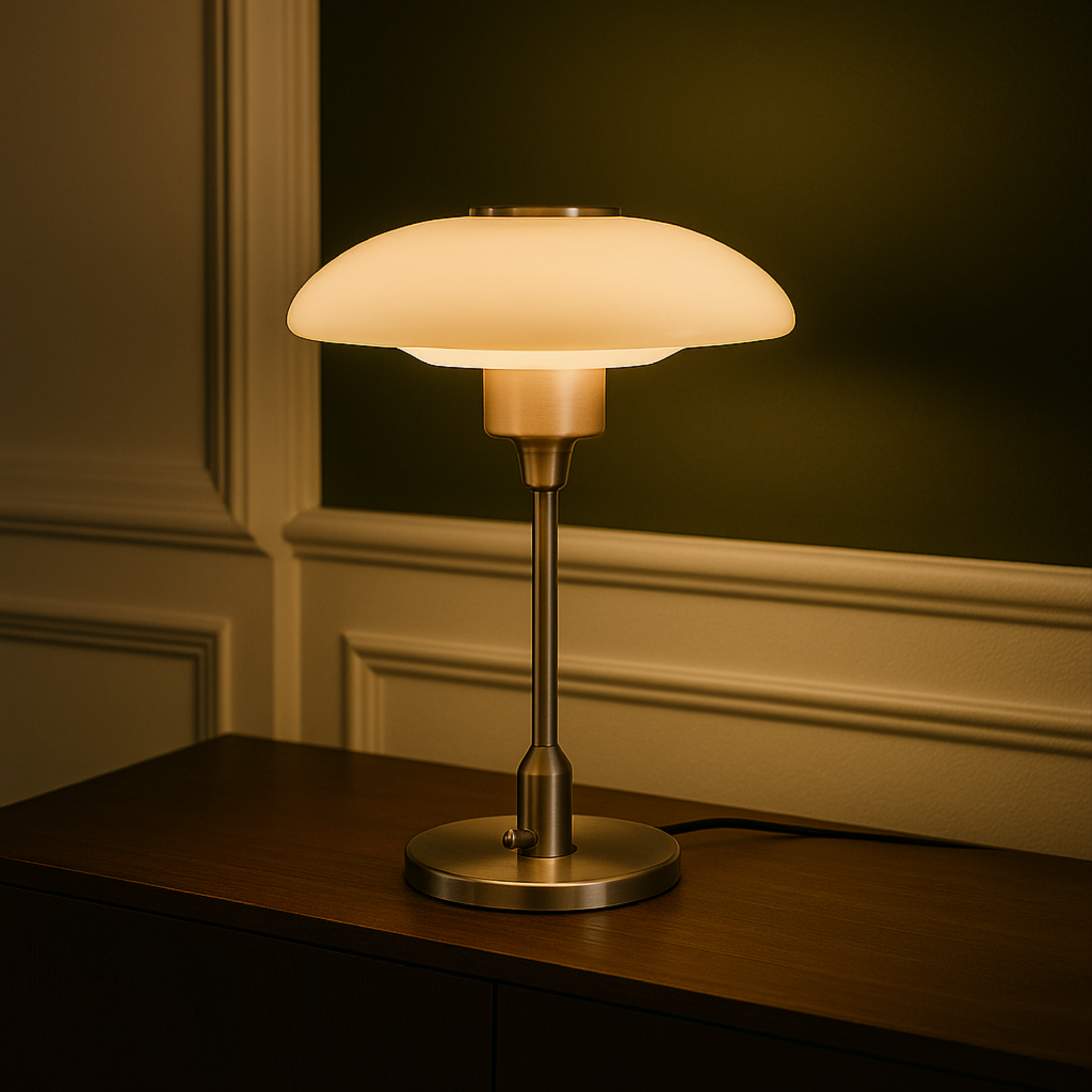 Swedish designer table lamp