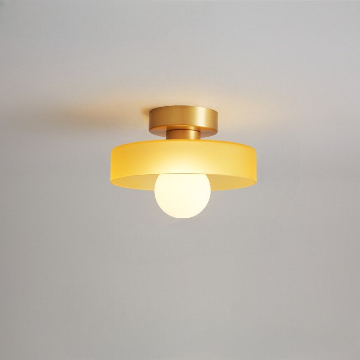 Ceiling Light with French Bauhaus Design